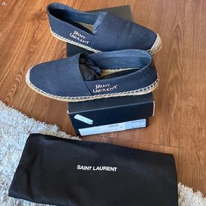 Saint Lauren  Canvas Espadrilles